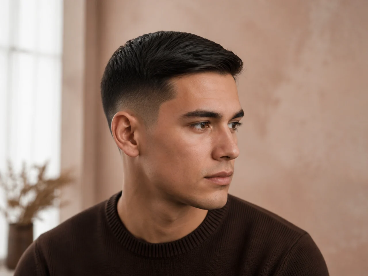A regulation cut with short sides