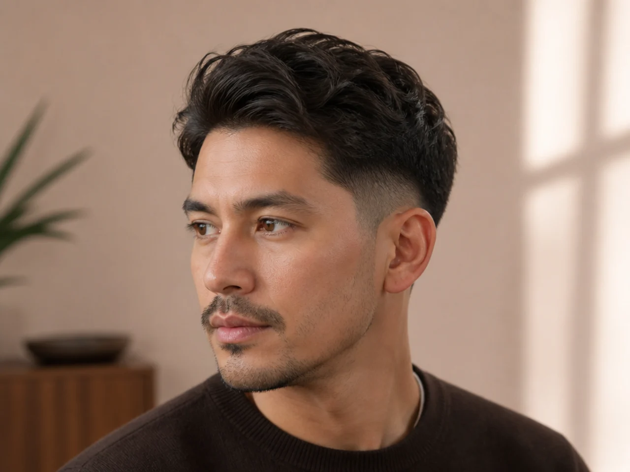 A classic haircut at week five