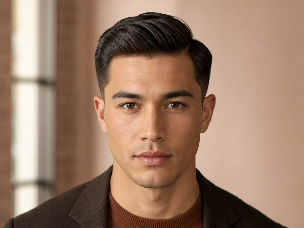 An ivy league haircut