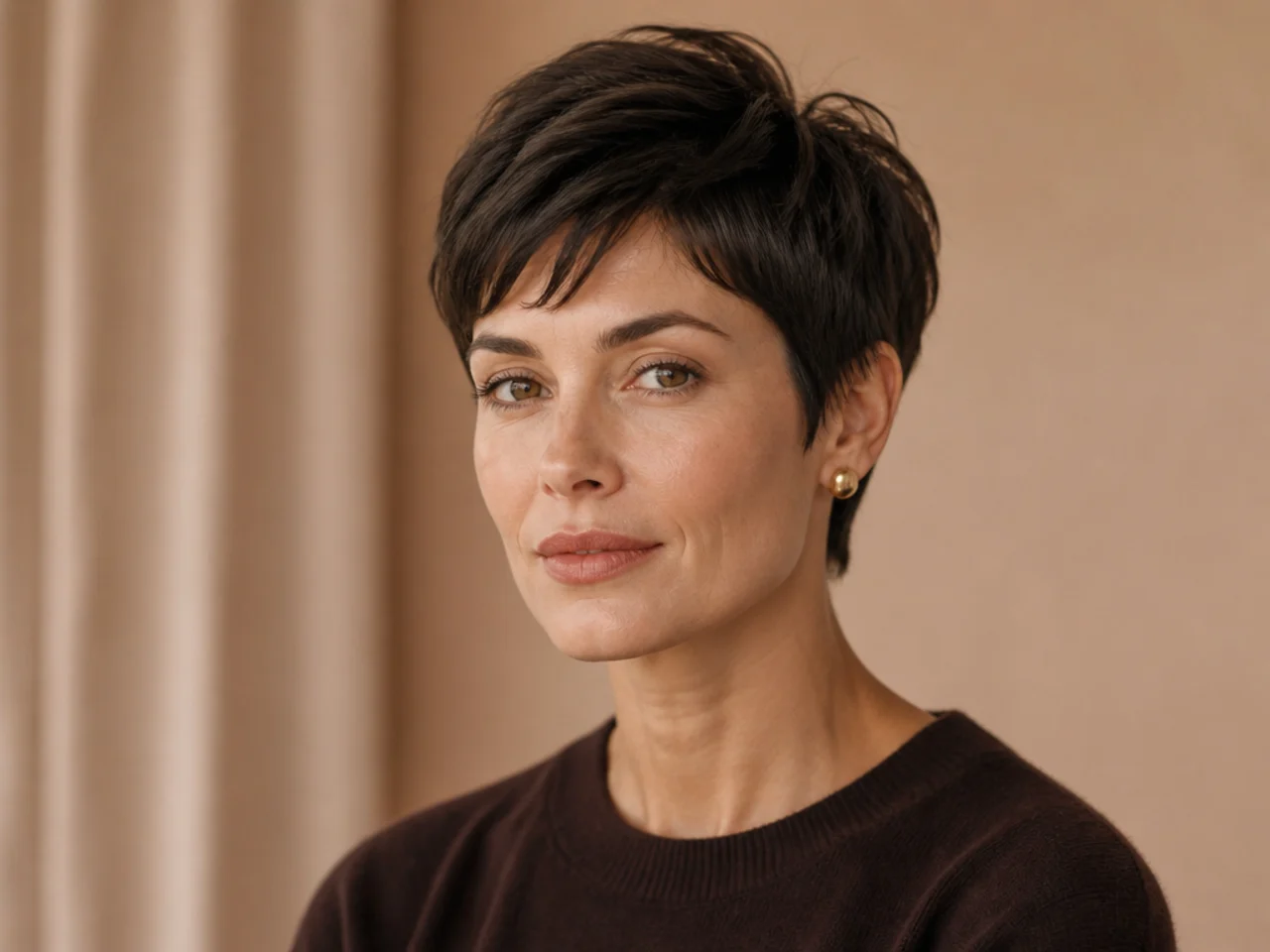 A short layered crop