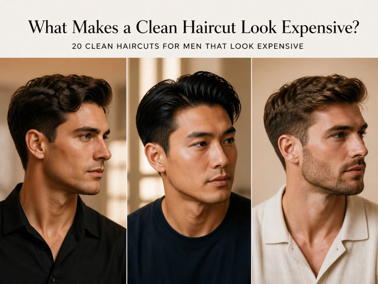 20 Clean Haircuts for Men That Look Expensive
