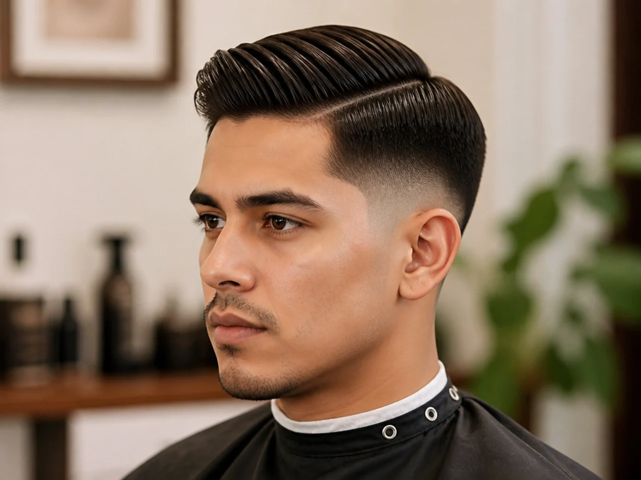 Comb Over Haircut Men Gallery
