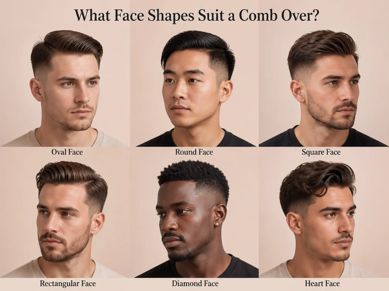 What Face Shapes Suit a Comb Over?