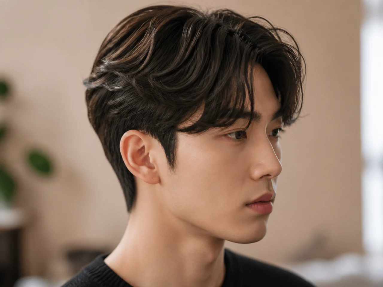 Comma Hair Korean