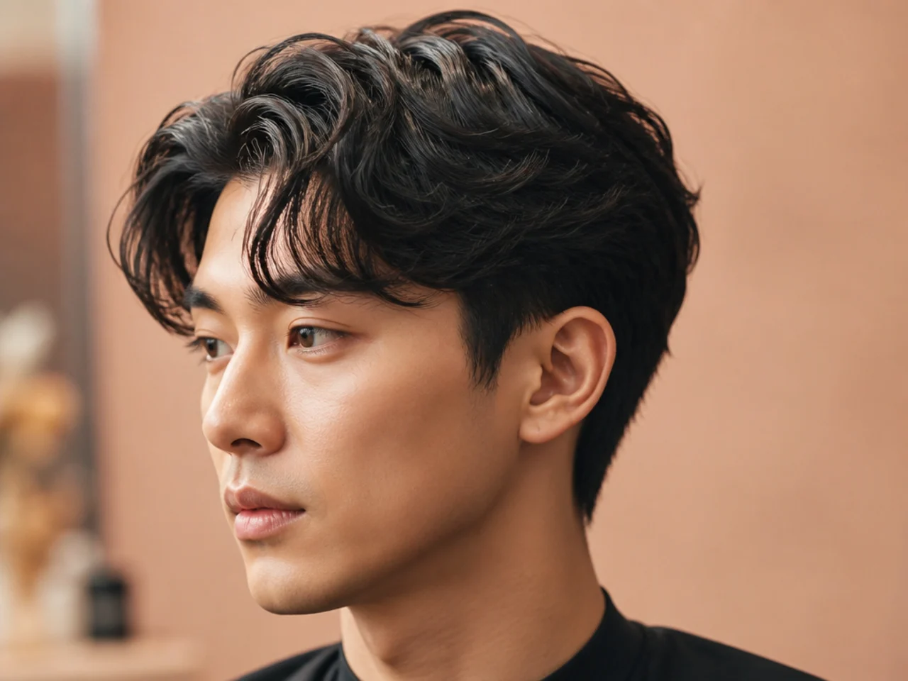 Comma Hair Perm