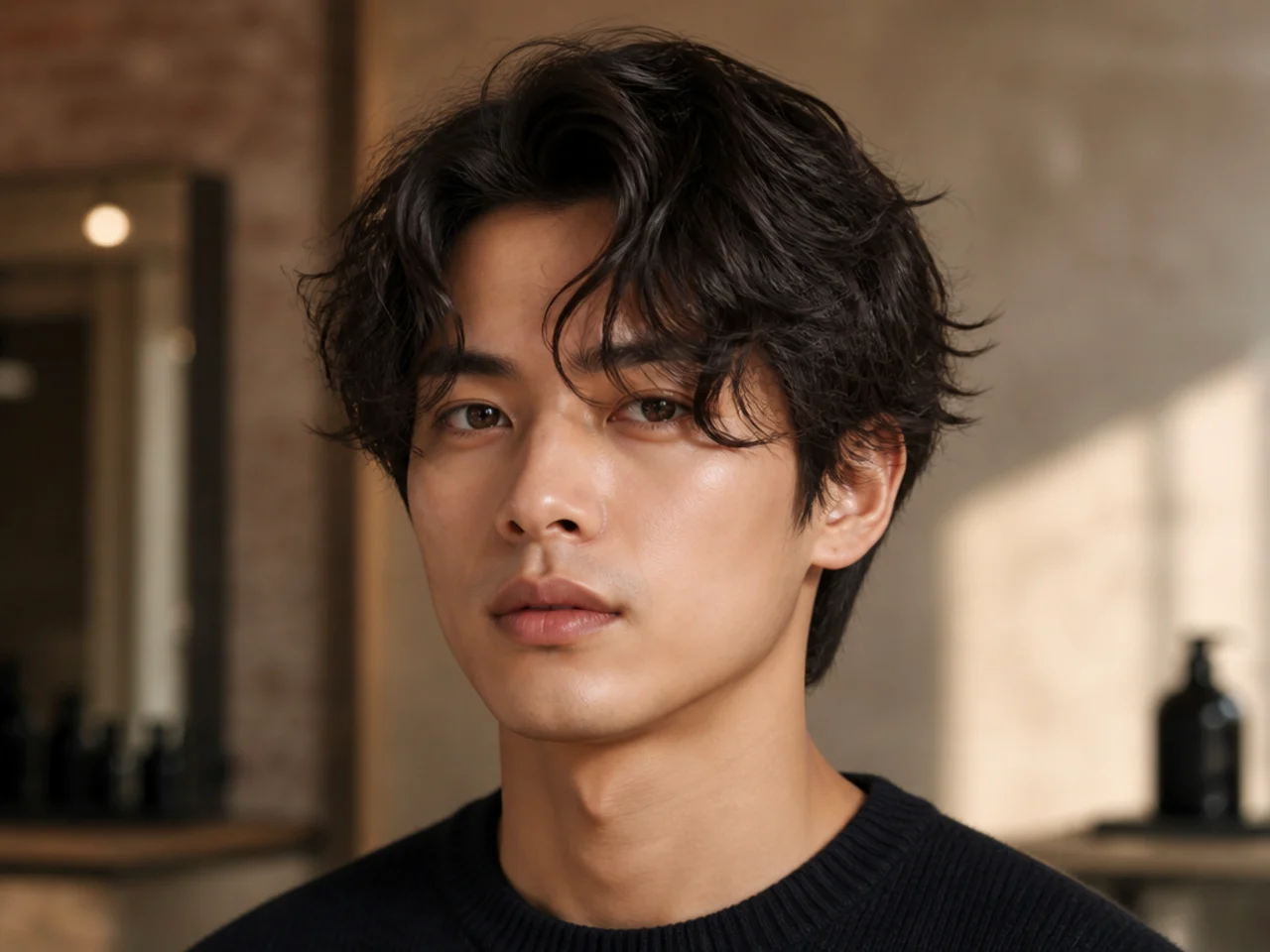 Messy Comma Hair