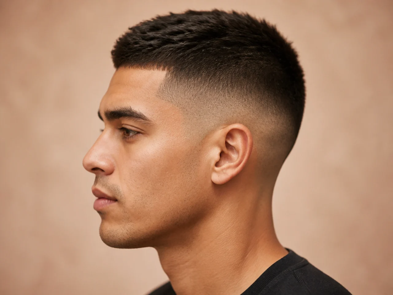 High Fade Crew Cut