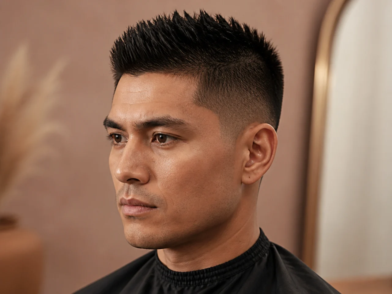 Spiky Crew Cut