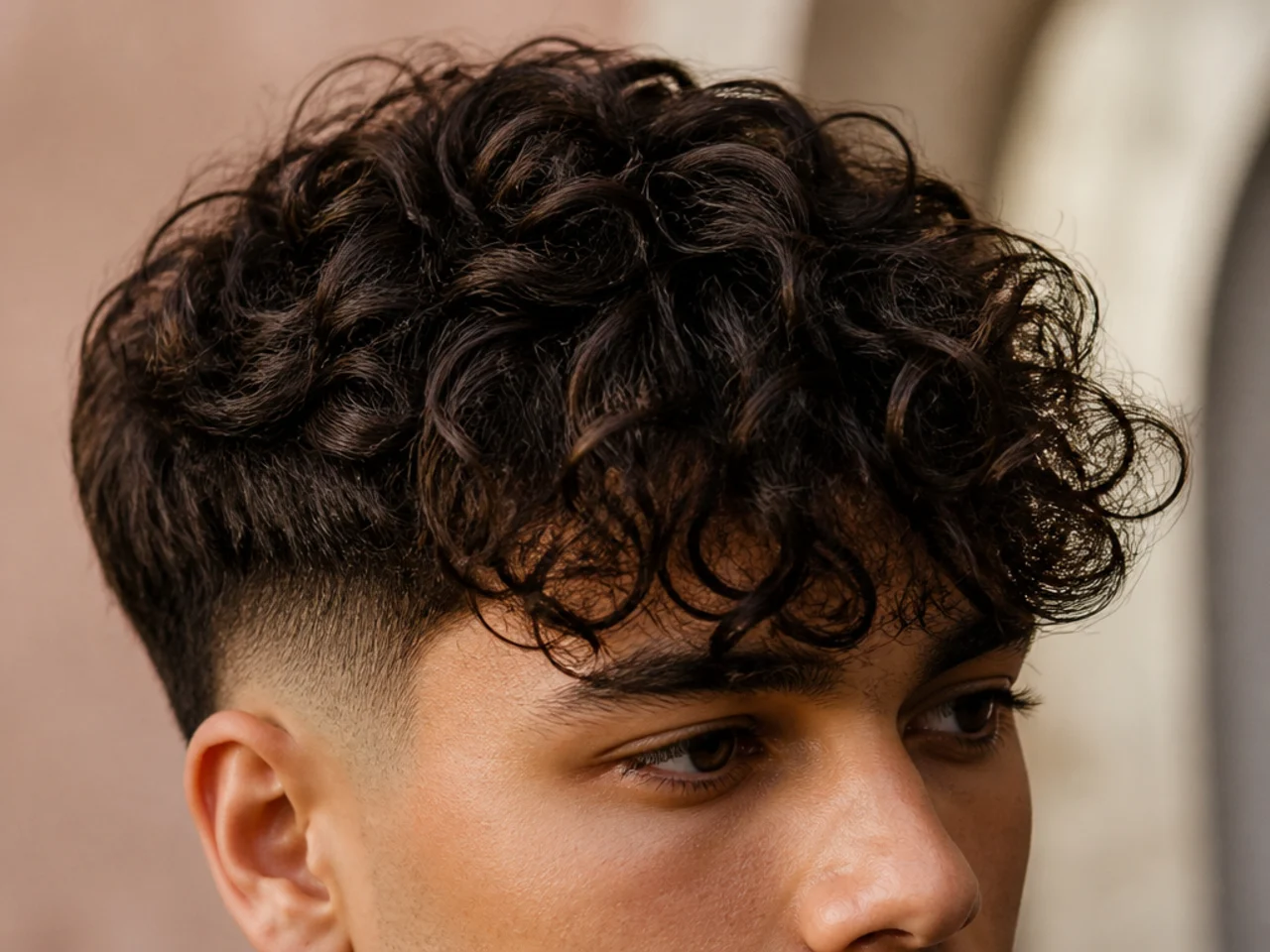 15 Curly Fringe Haircut Ideas for Men