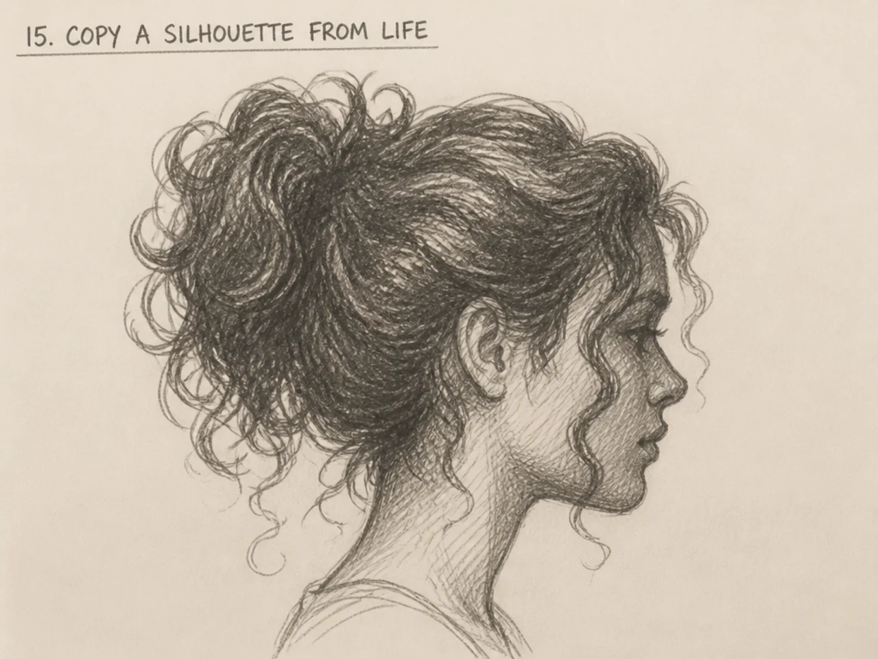 A quick life silhouette study