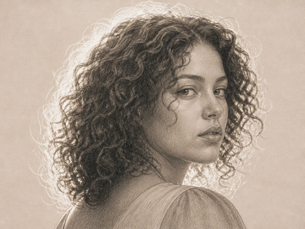 15 Curly Hair Drawing References I Use