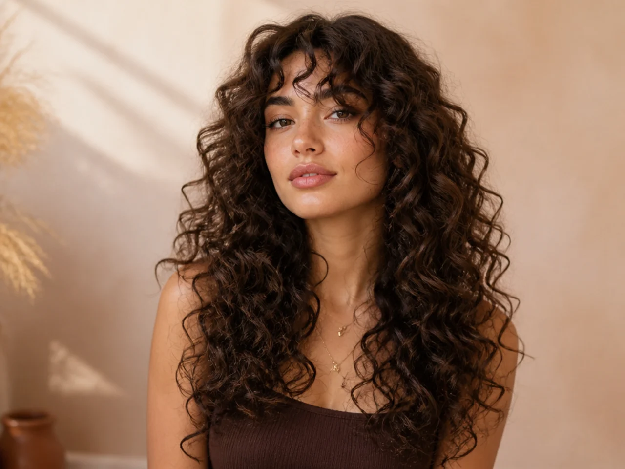 Long Curly Hair