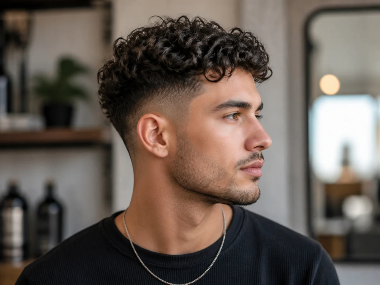 Curly Hair Style Men Tips