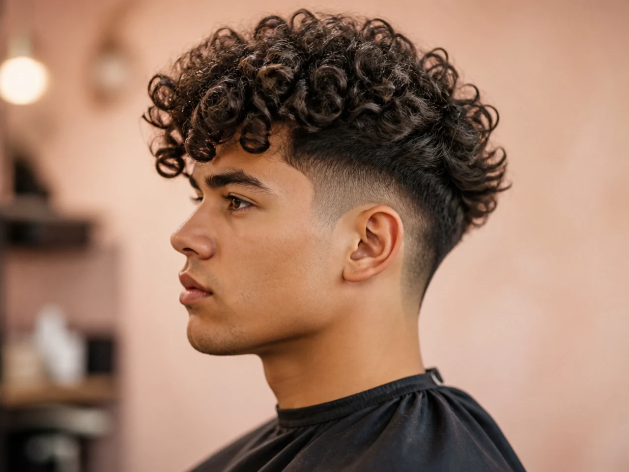 Curly Hair Undercut