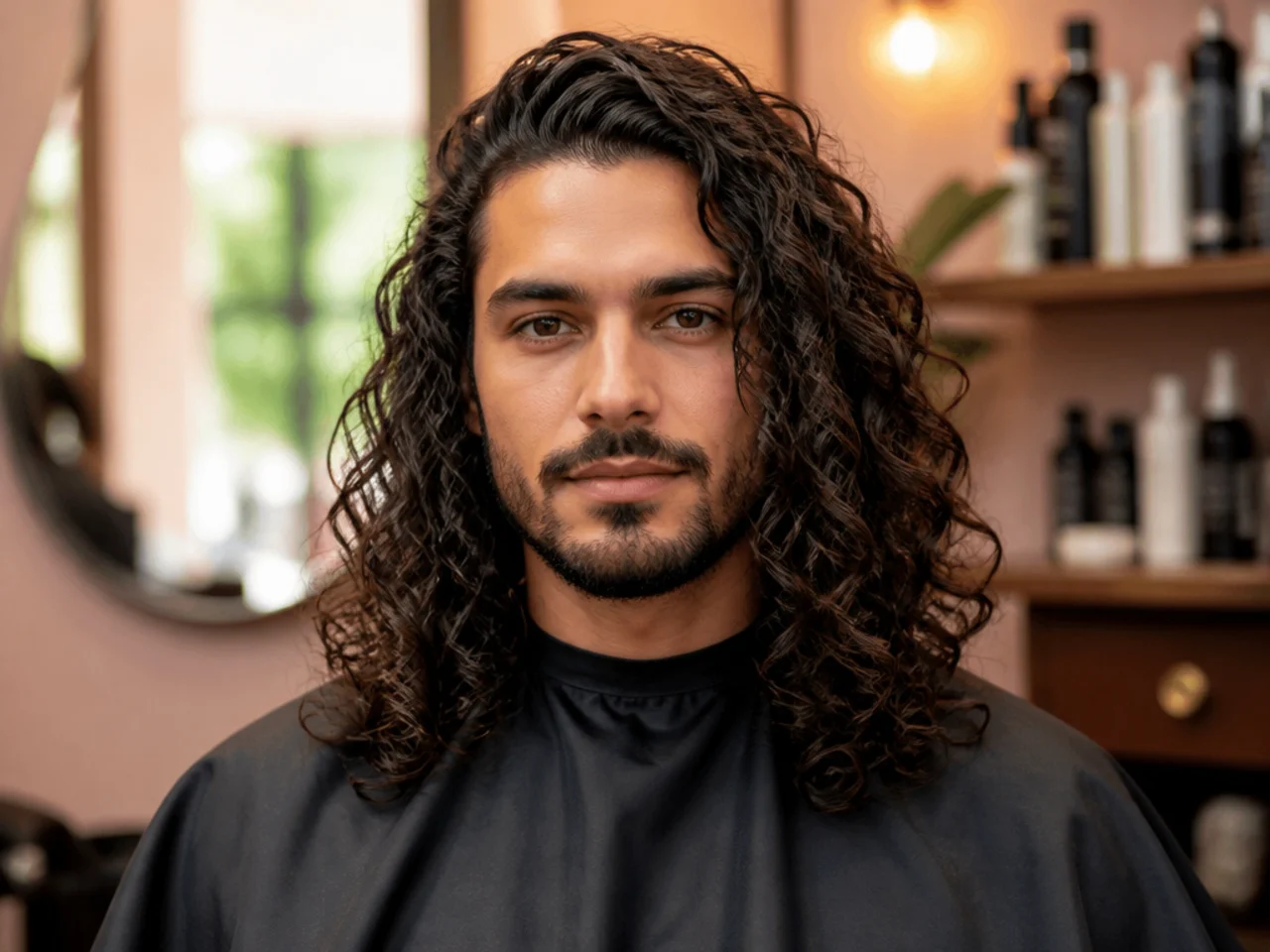 How often should guys with long curly hair trim it?