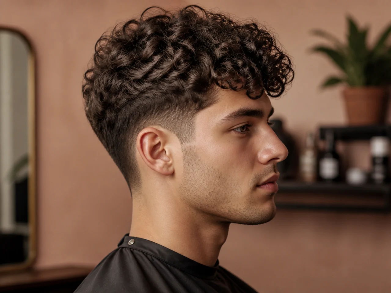 What haircut is best for low-maintenance curly hair?