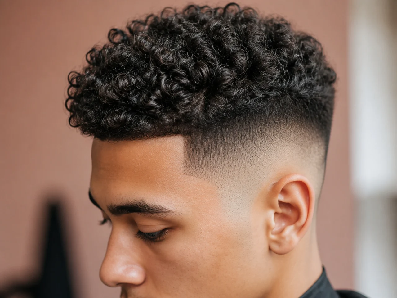 20 Curly High Fade Haircut Ideas for Men