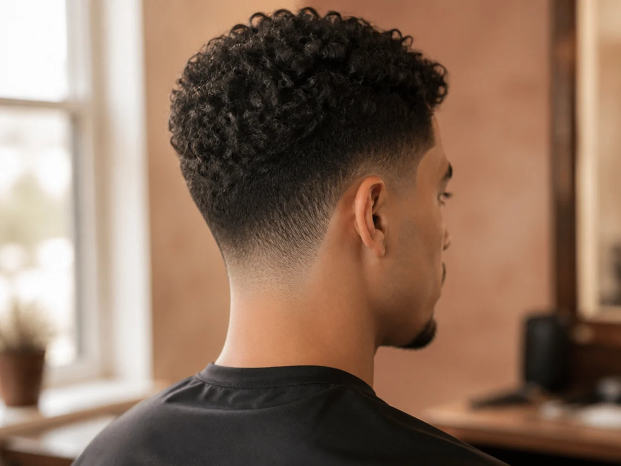 A curly ivy league defined with a twist sponge