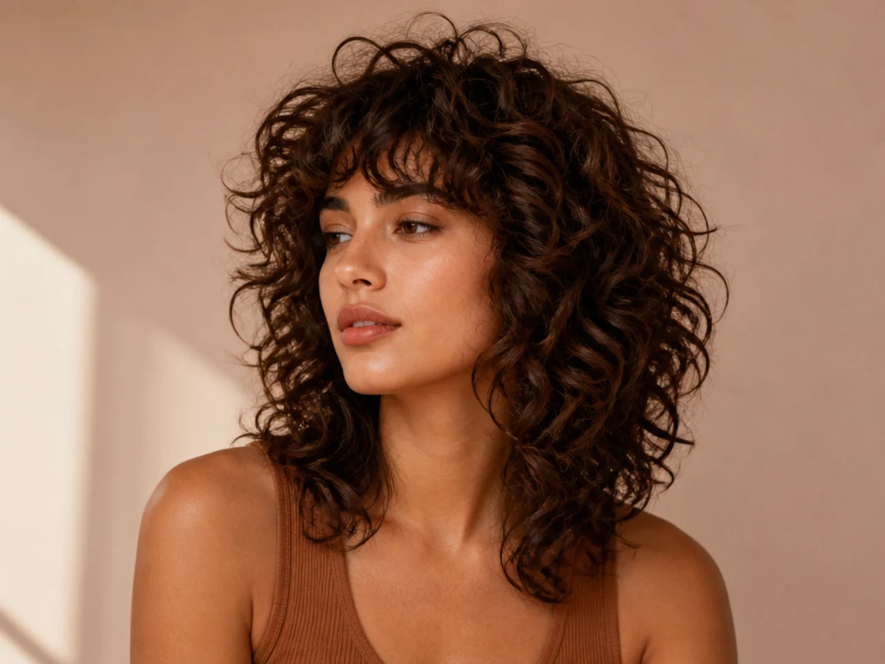 25 Gorgeous Curly Shag Haircut Ideas For Big Volume