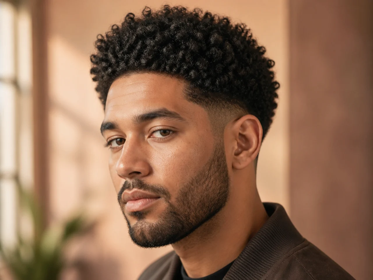 4A sponge curls left long enough to show definition