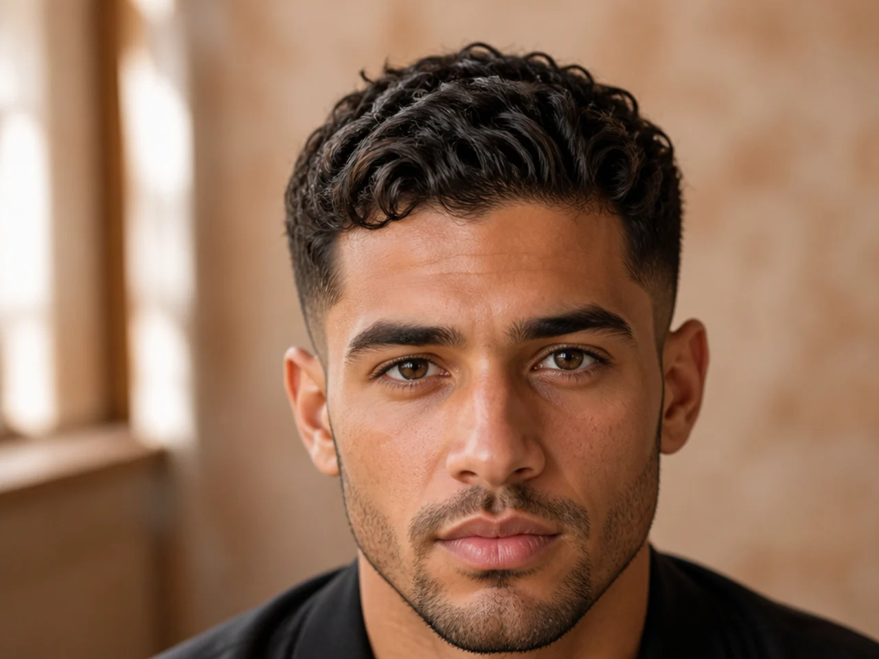 2C waves on a man that read curly once dry