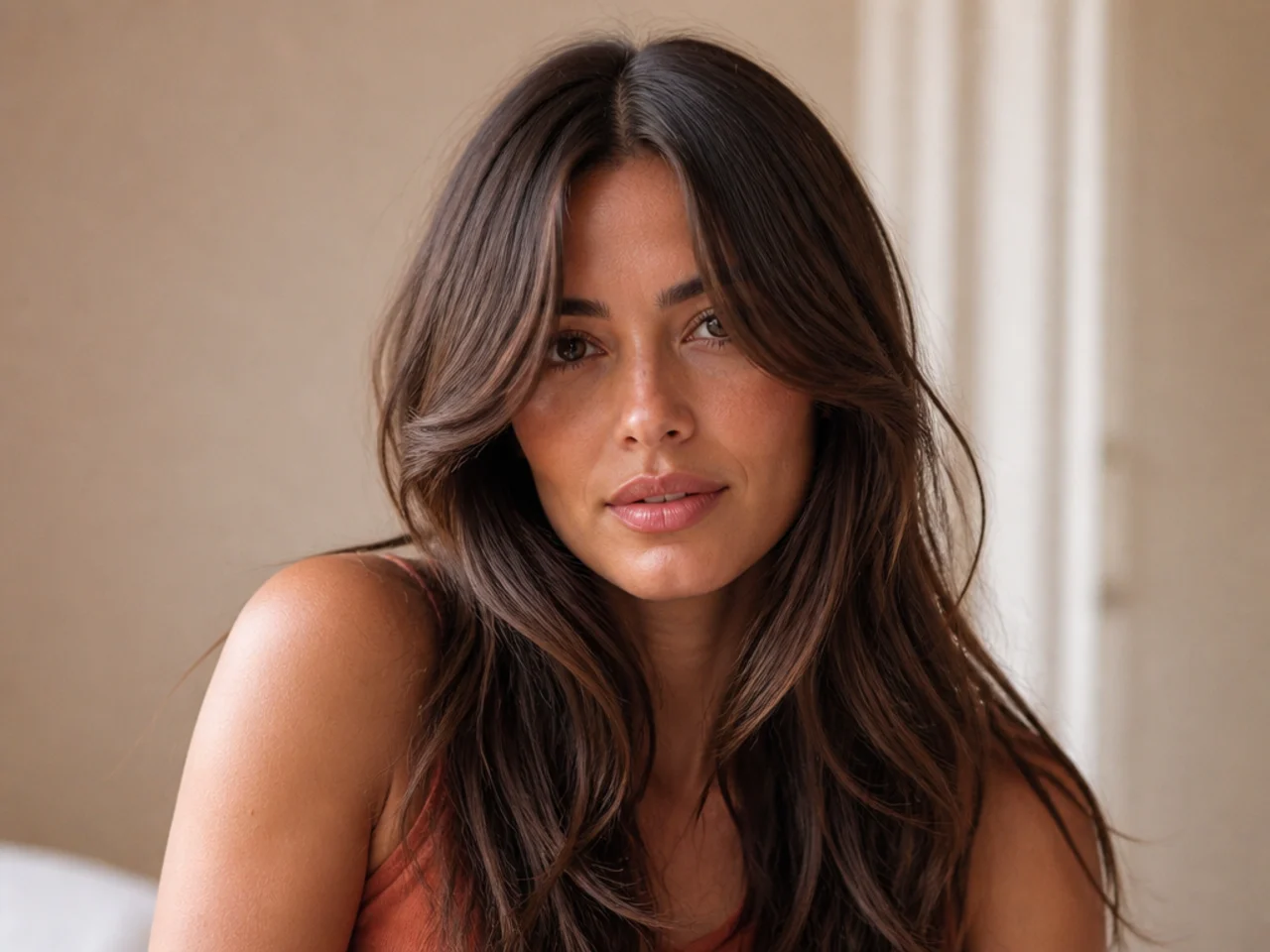 25 Stunning Curtain Bangs Ideas For Long Hair