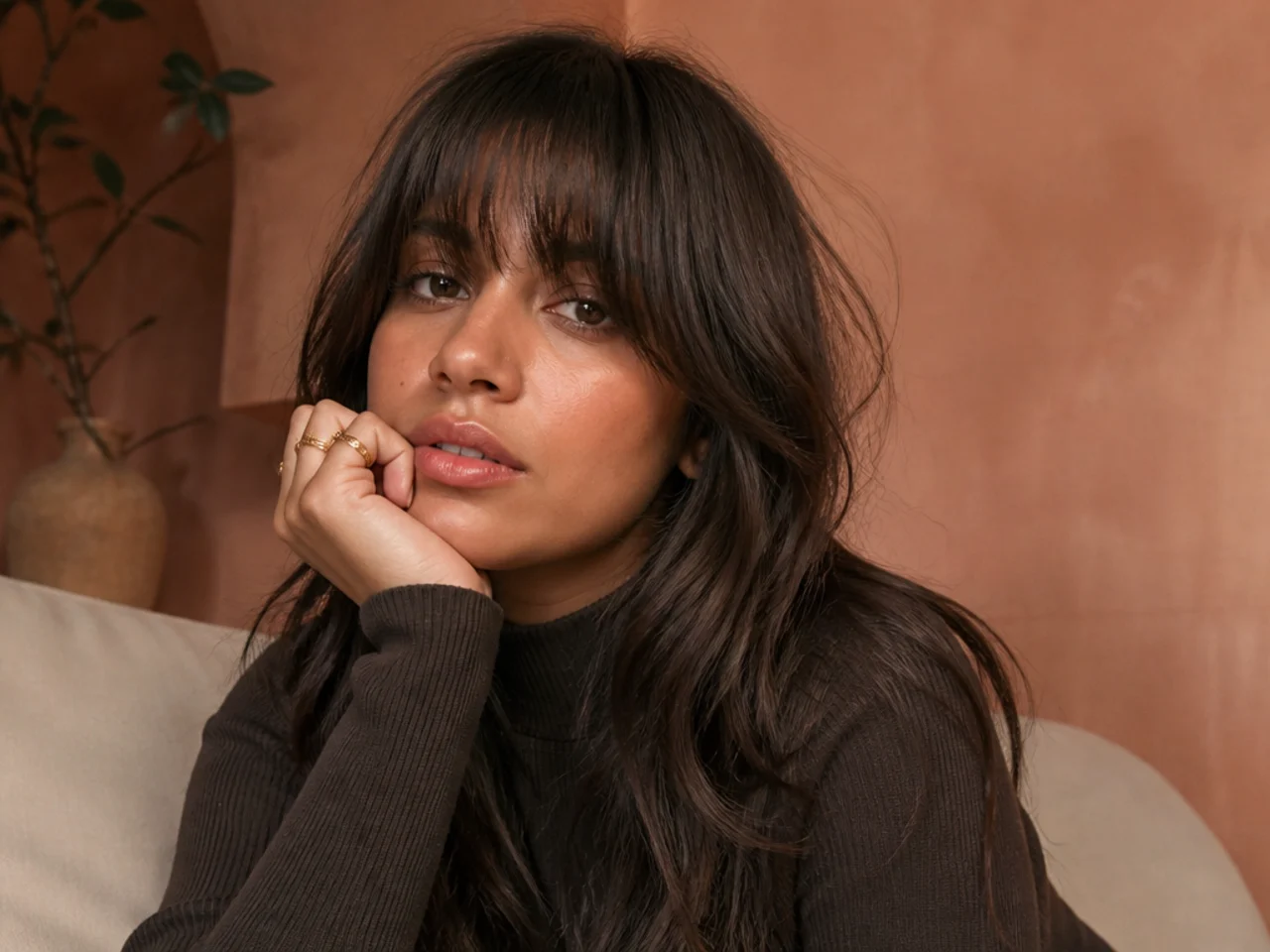 25 Curtain Bangs Ideas For Medium Length Hair