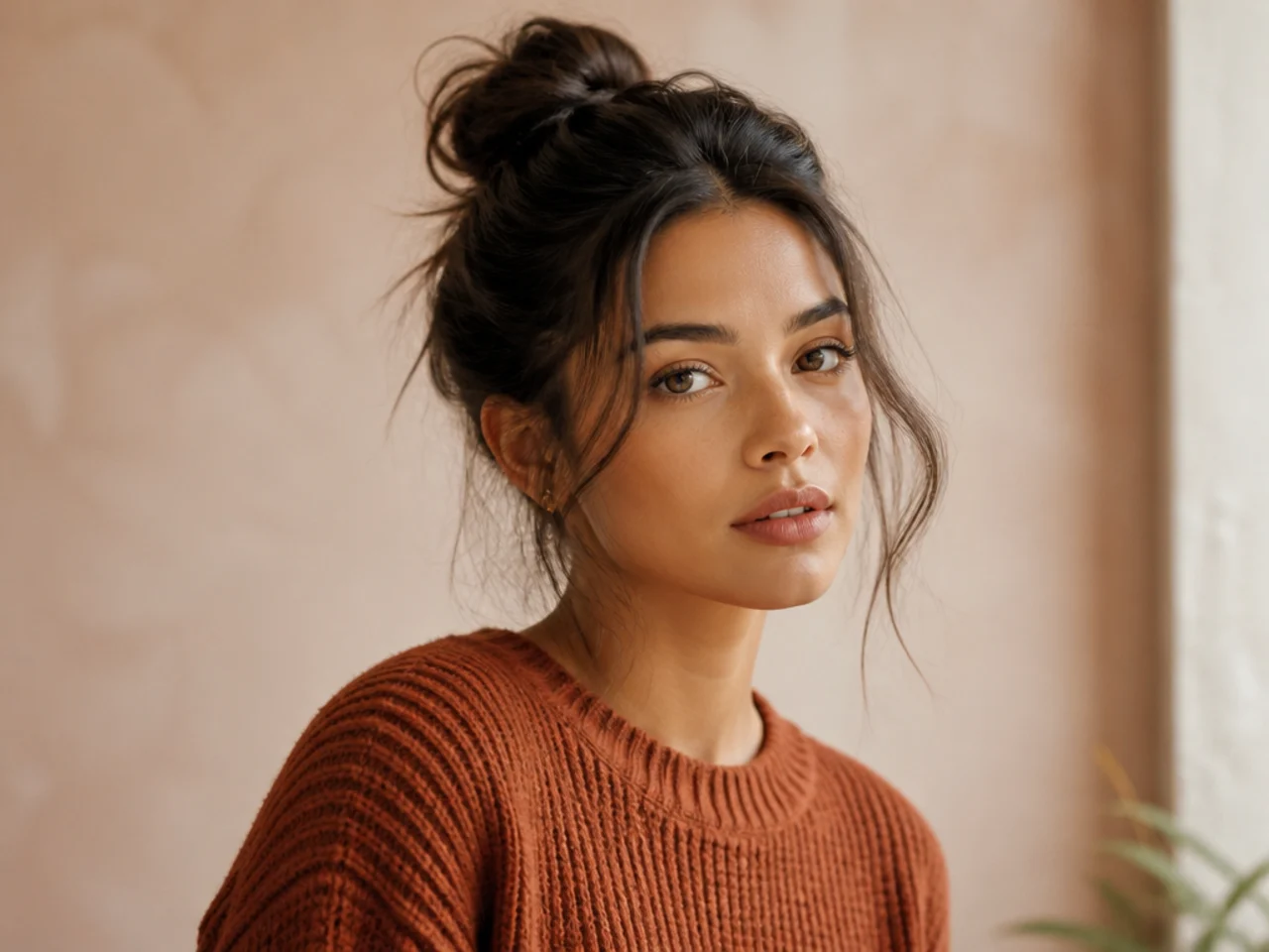 How can you Create a Quick Messy Bun?