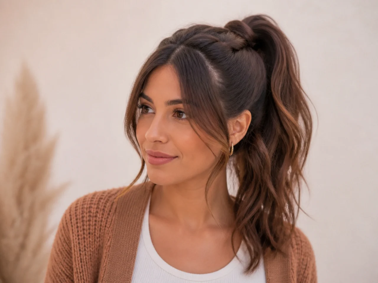 Inside-Out Ponytail