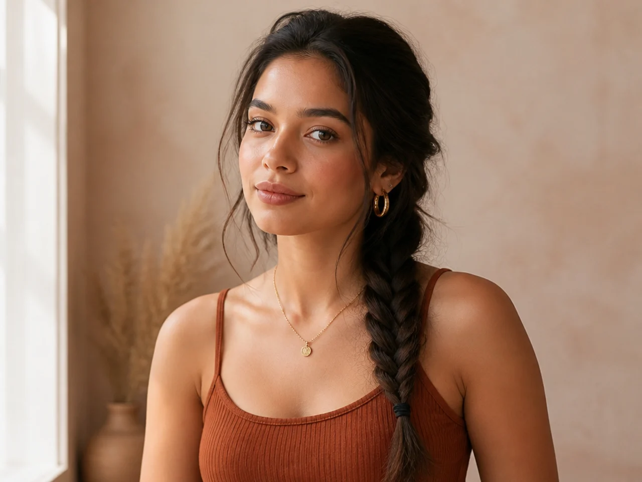 A fishtail braid