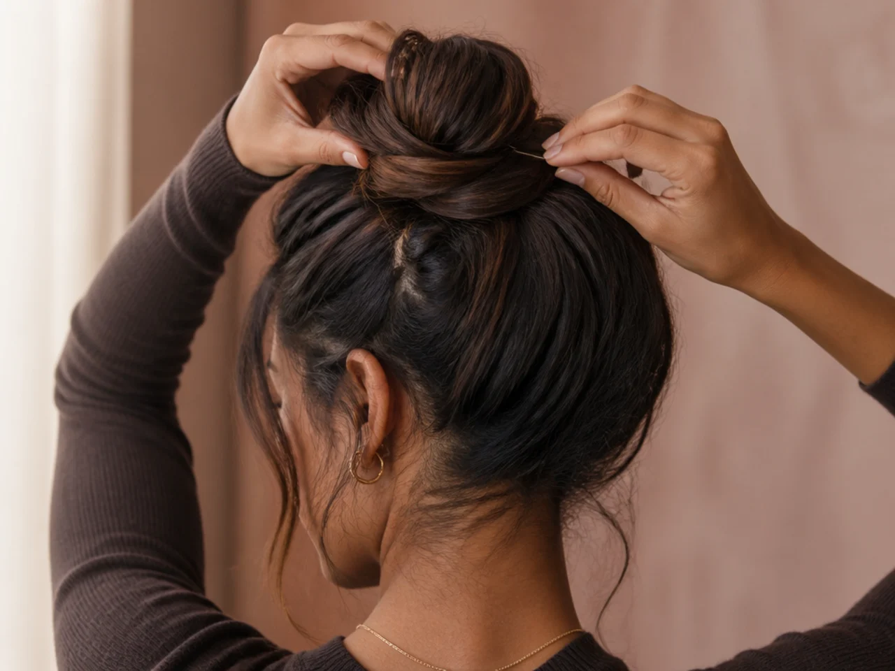 A bun being quickly reset