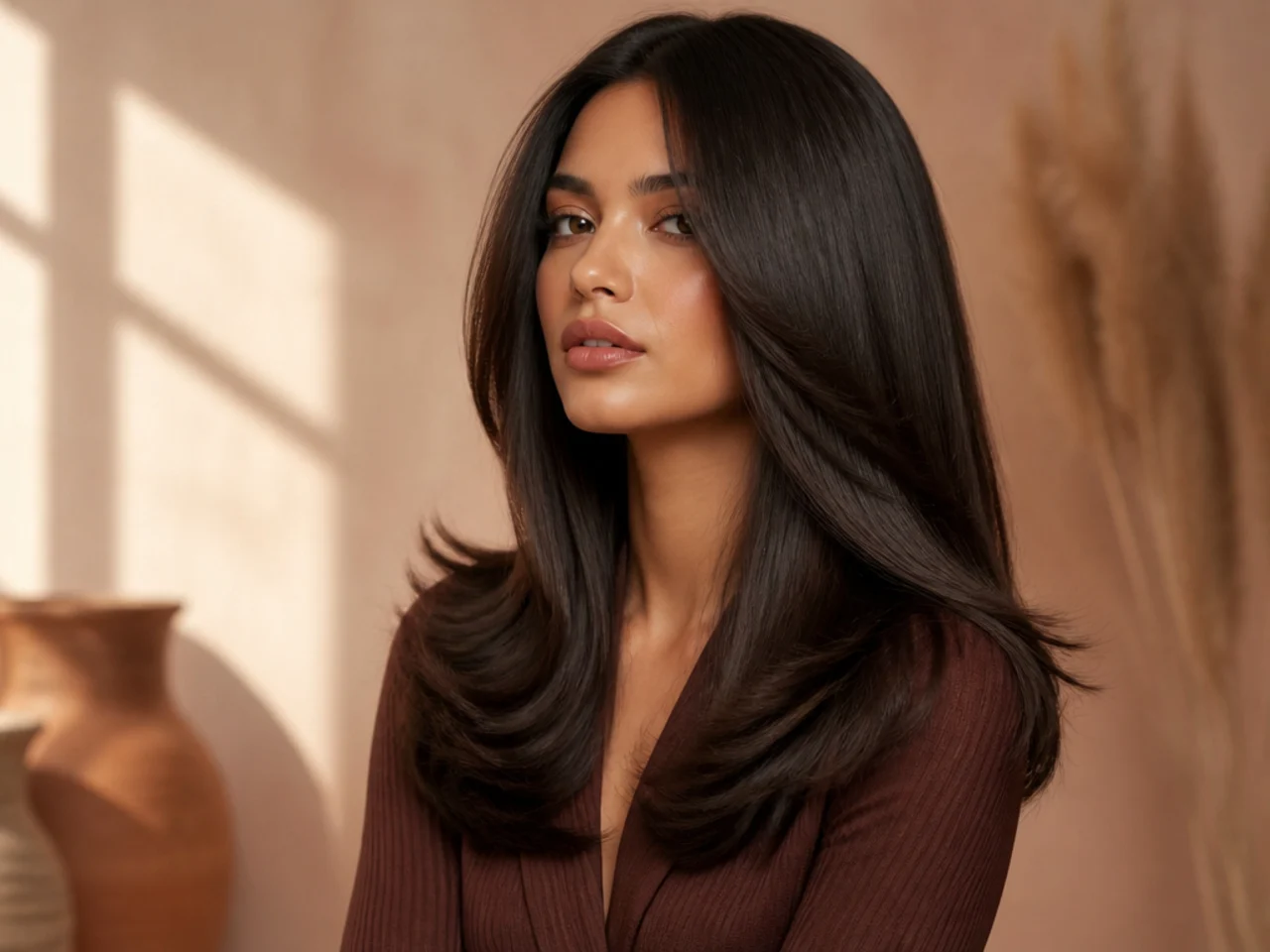 A full voluminous blow-dry