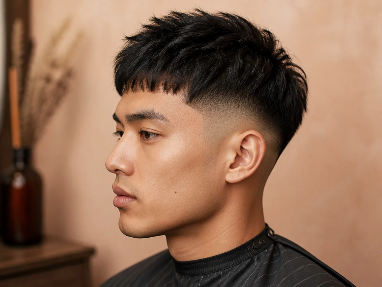 Triangular Face (wider at jaw)