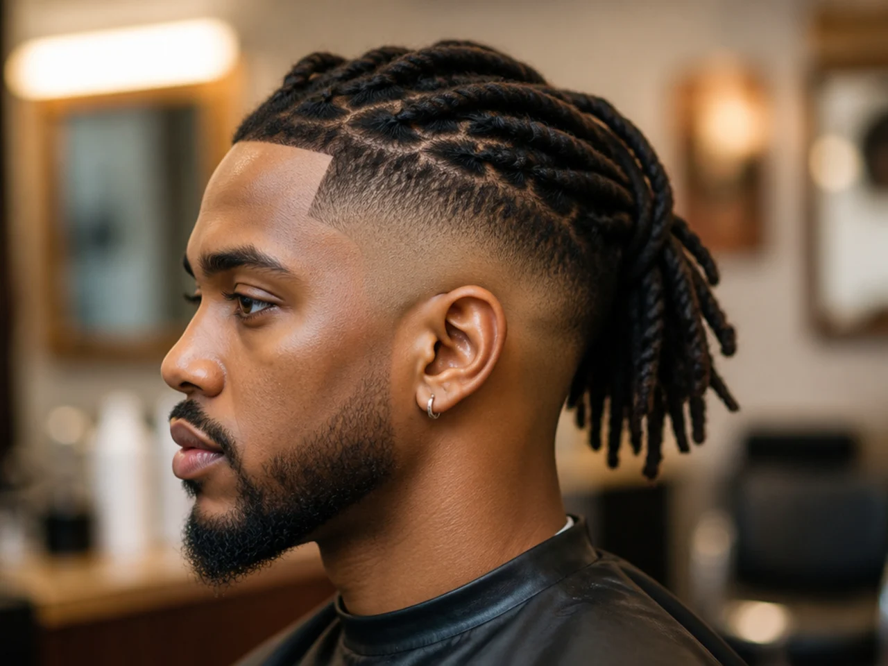 Fade With Dreads or Braids