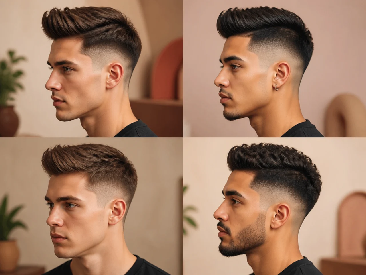 Fade With Quiff