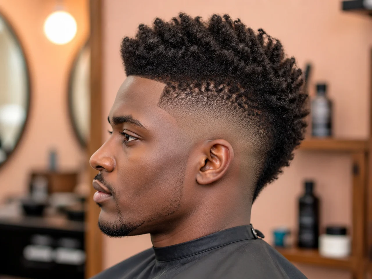 Faux Hawk Fade