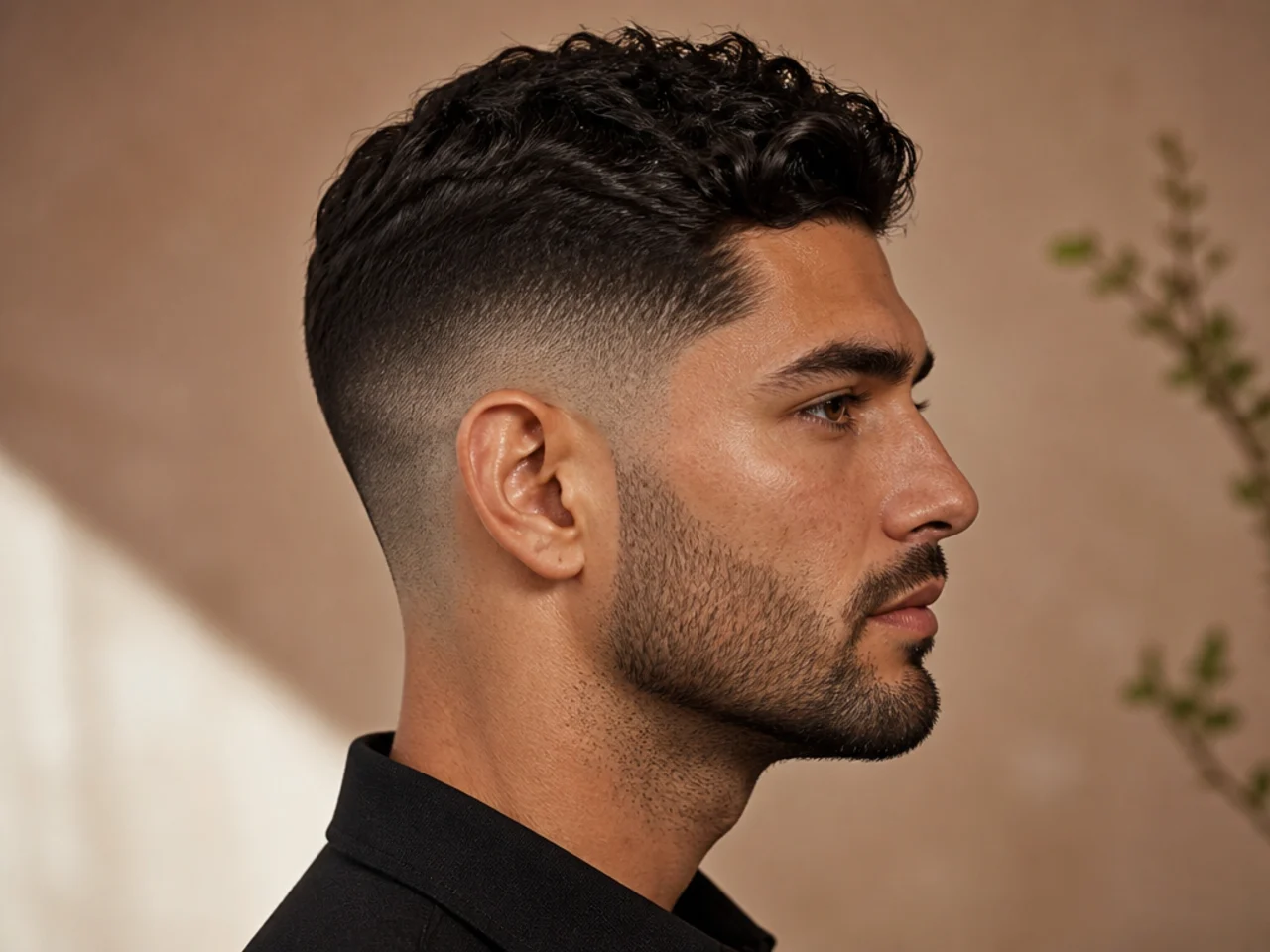 A shadow fade leaving a grey tone