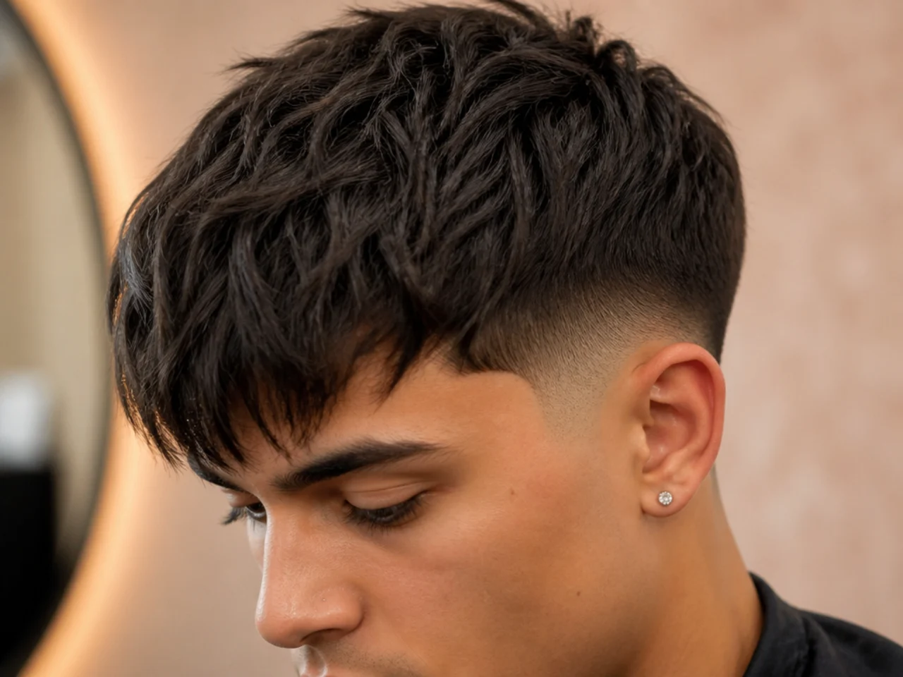 20 Fringe Haircut Ideas for Men With a Fade