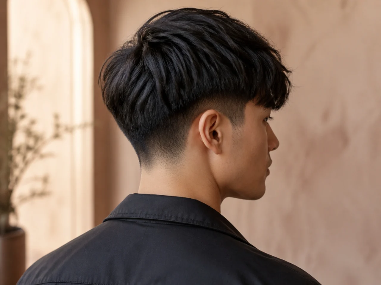 A two-block cut with a full fringe