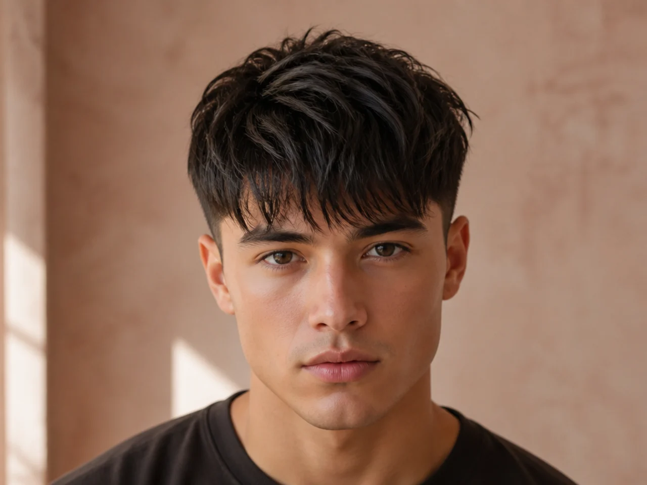 A fringe air-drying with clay through the roots