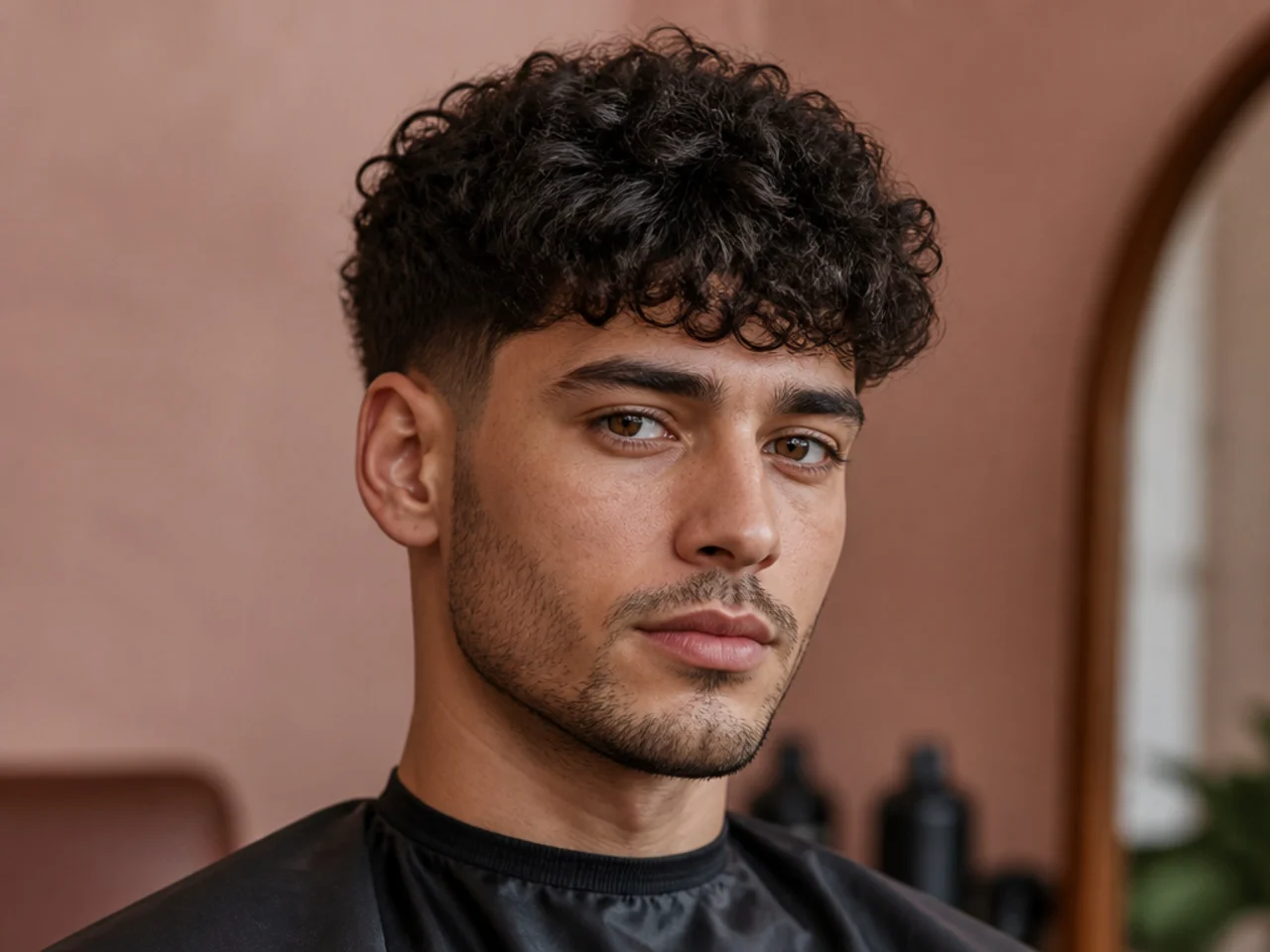 Can curly-haired men pull off a fringe haircut?