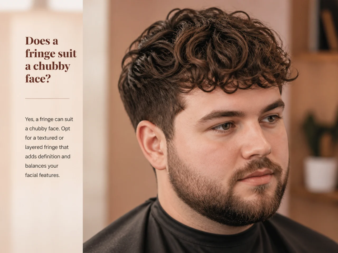 Does a fringe suit a chubby face?