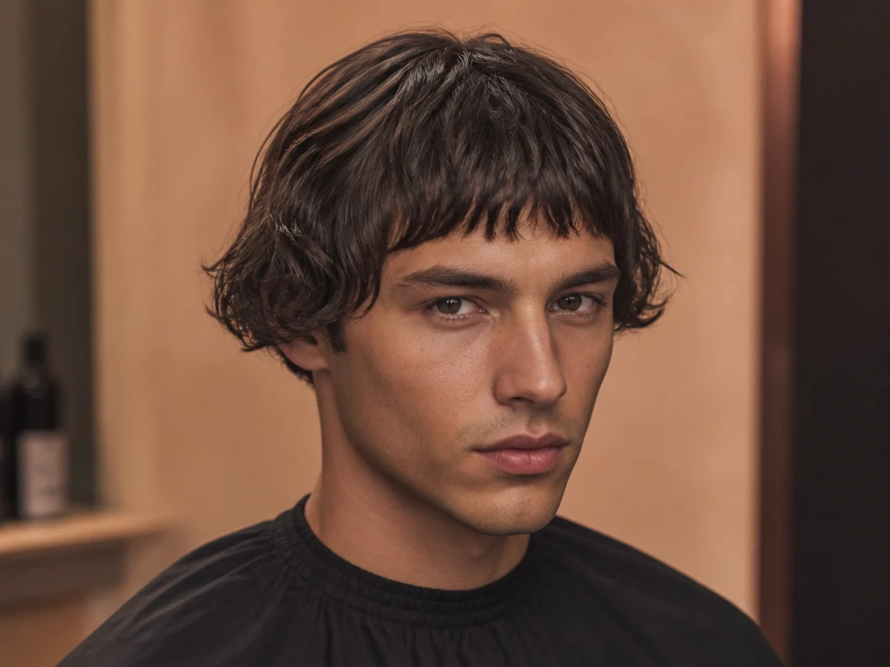 Soft French Bob with Choppy Bangs