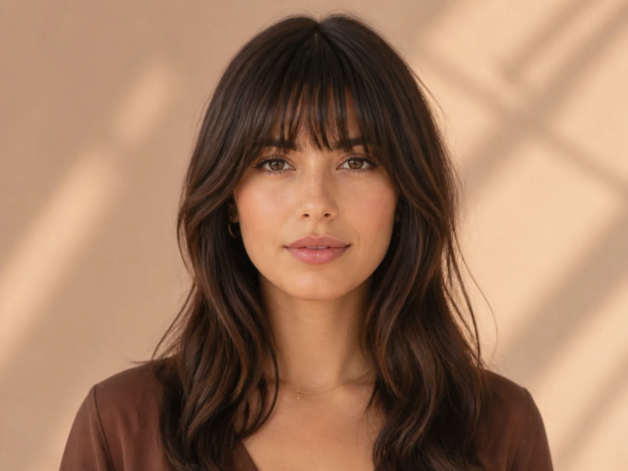 A full fringe with face-framing pieces released