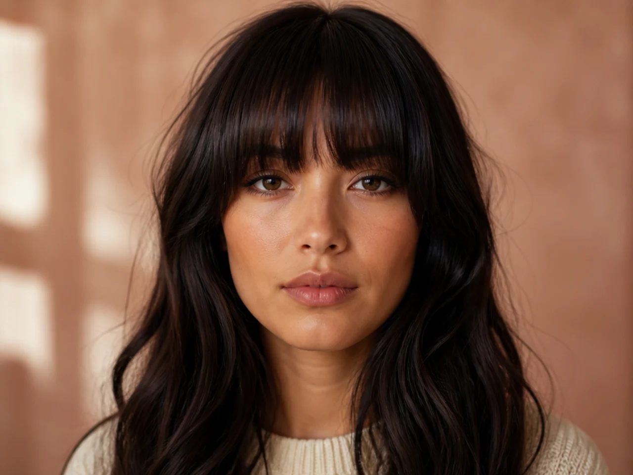 A full fringe at lash level