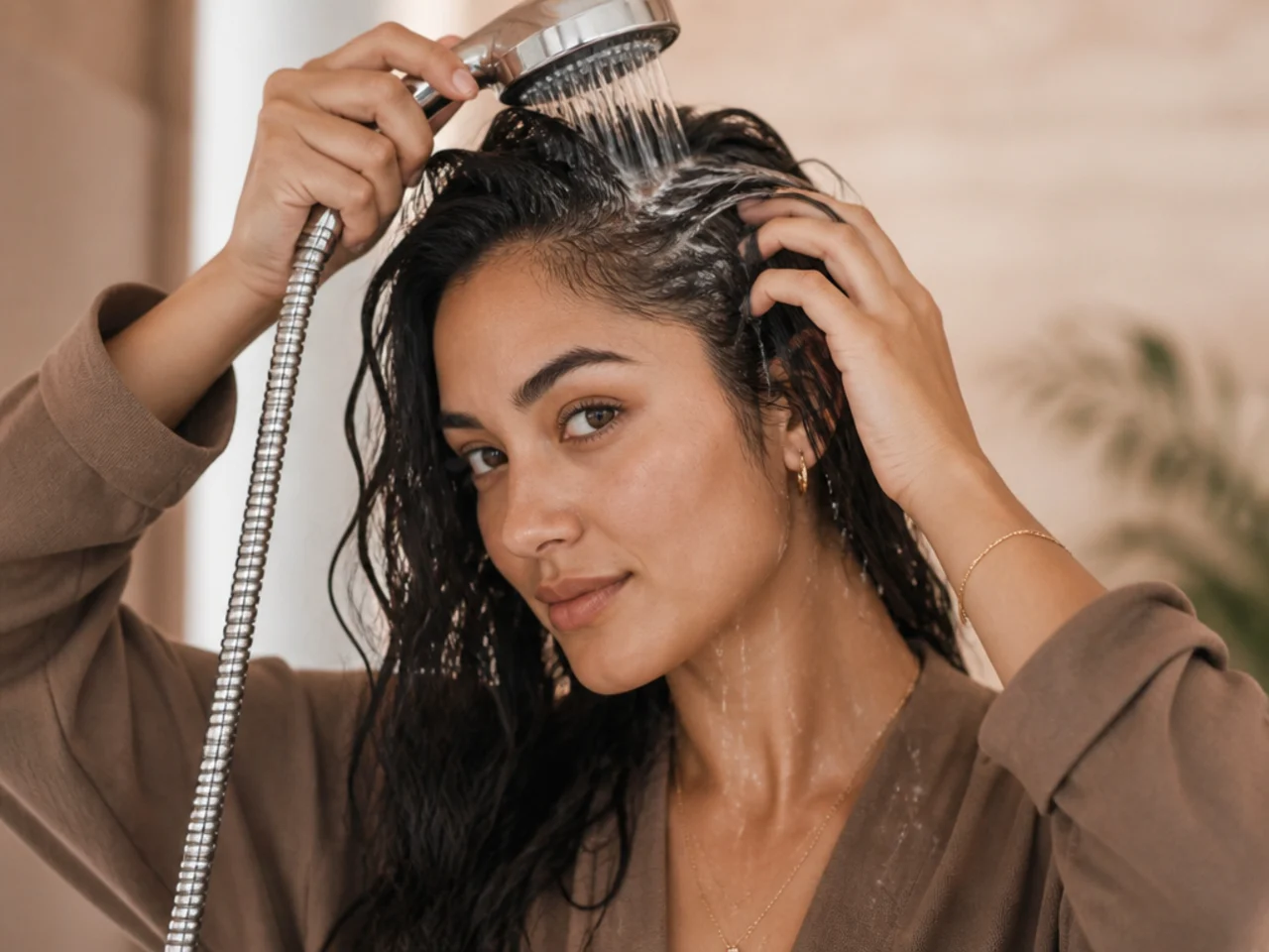 Roots rinsed with water only
