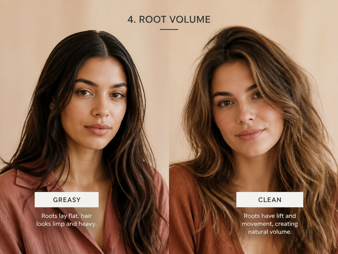 Root volume compared on both