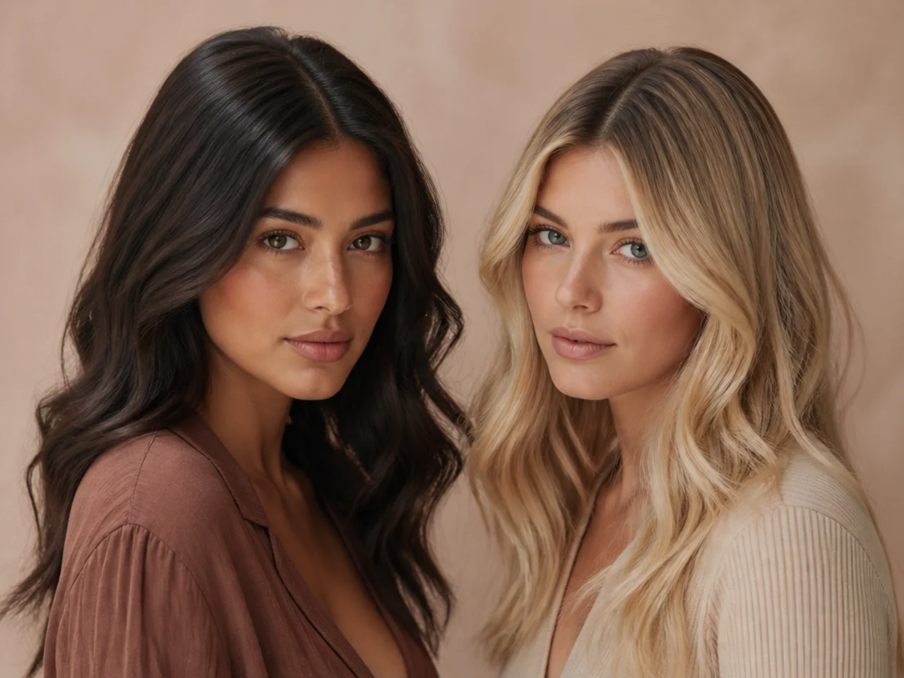 Regrowth compared between dark and blonde