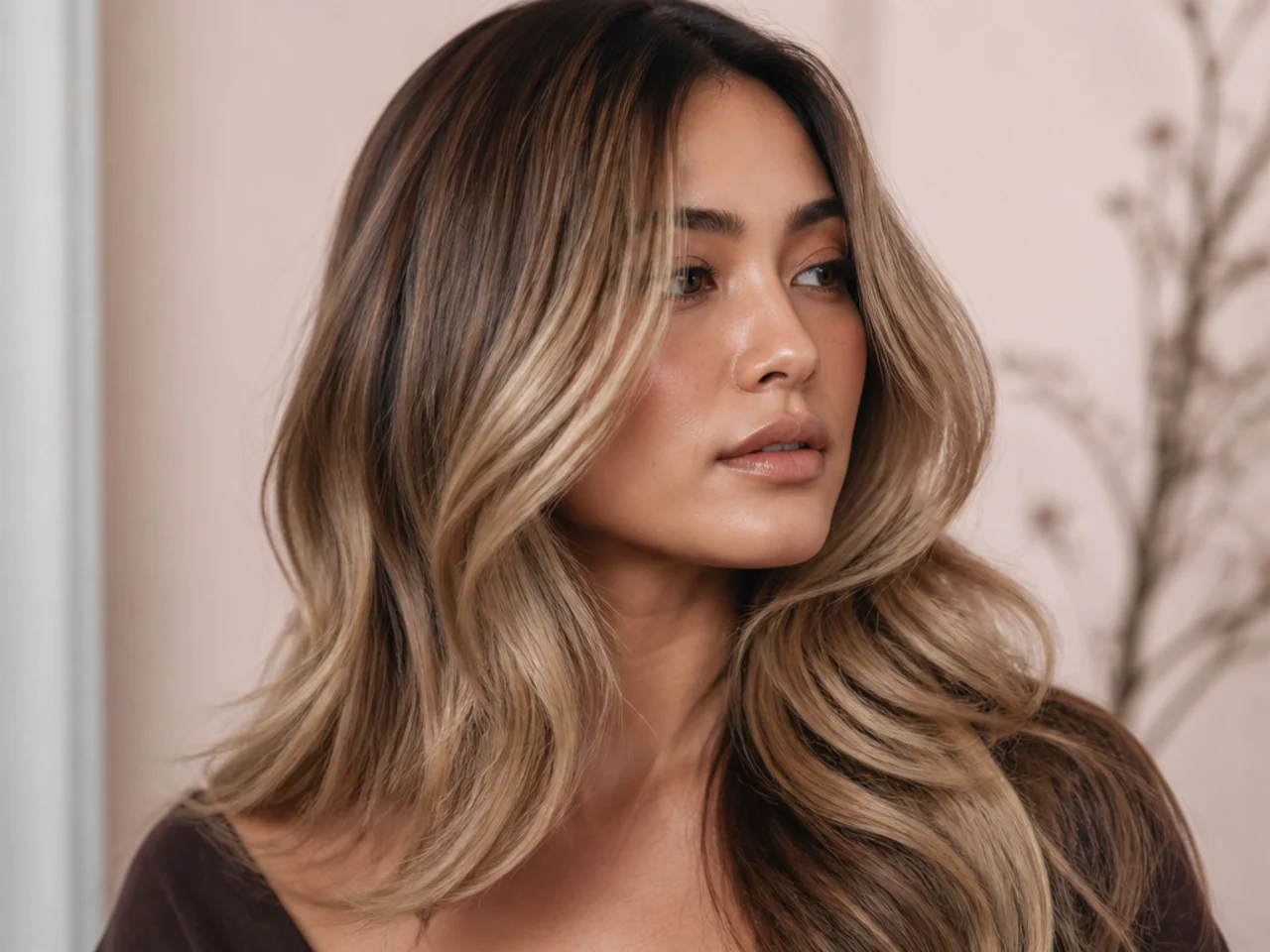 Faded tone revealing warmth in blonde hair