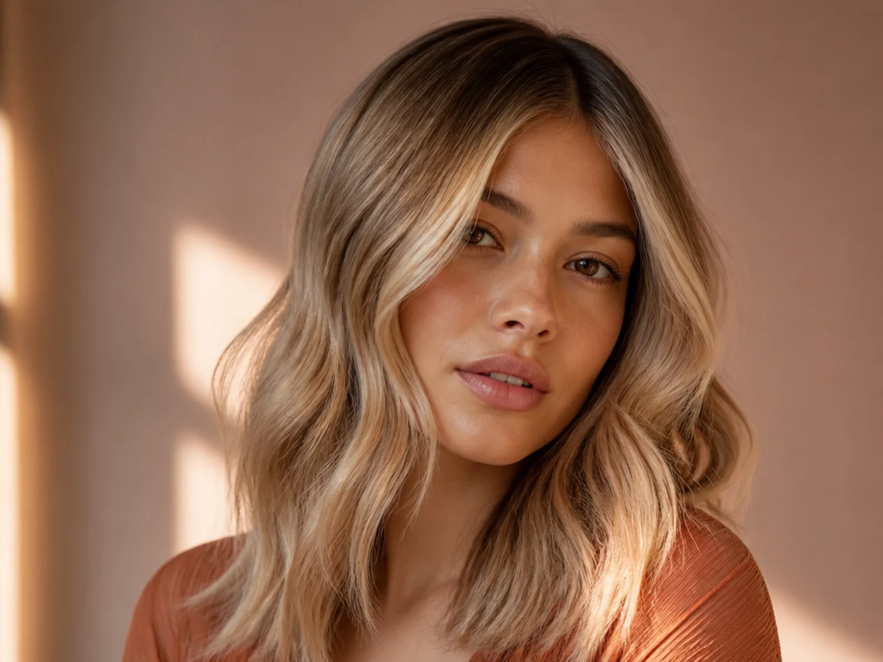 Blonde toned over previously lifted hair